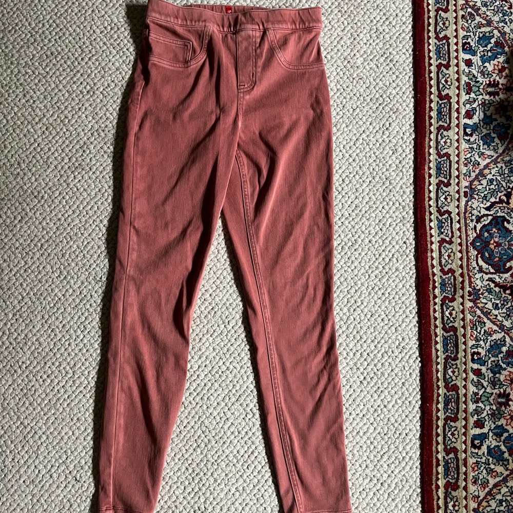 Pink SPANX jeggings